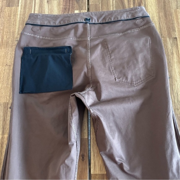 Lululemon ABC Pants Mens Size 30 Slim Fit Utilitech Abrasion Brown - Picture 11 of 16